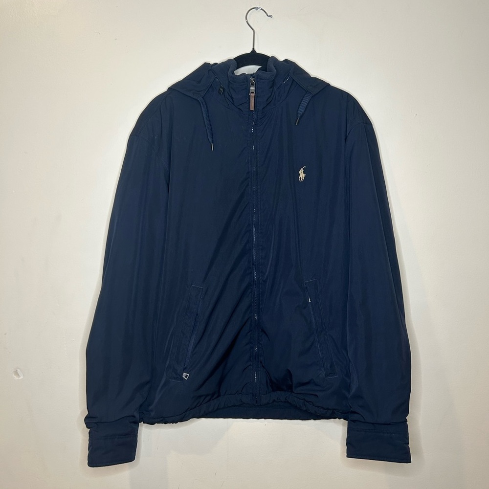 Polo Ralph Lauren Vintage Navy Windbreaker for Men Size Large